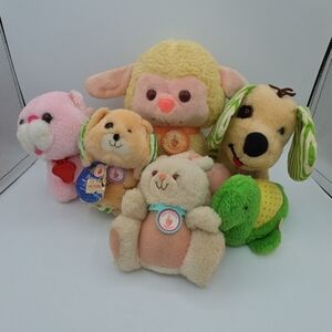 6 Vintage 80s Strawberry Shortcake Plush Friends Melonie Belle Tea Time Custard